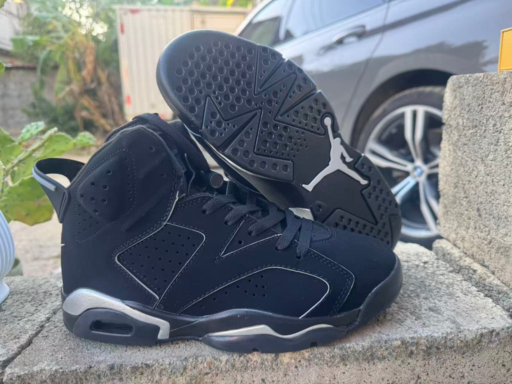 Air Jordan 6 Retro – Black & Silver