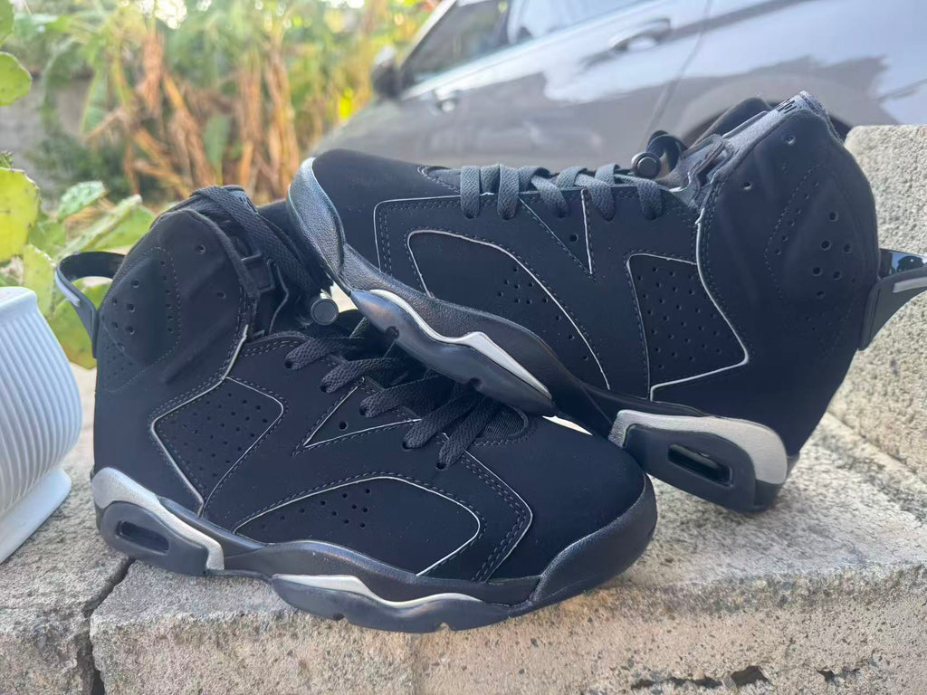 Air Jordan 6 Retro – Black & Silver