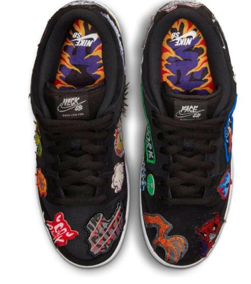 Neckface x Nike SB Dunk Low Pro 'Black' DQ4488-001