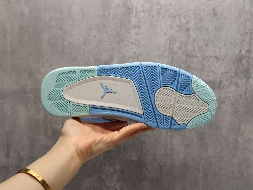 Air Jordan 4 Retro "Forget Me Not" – White & Light Blue
