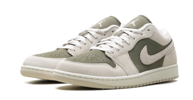 Air Jordan 1 Low SE 'Medium Olive Sail' HV4089 201