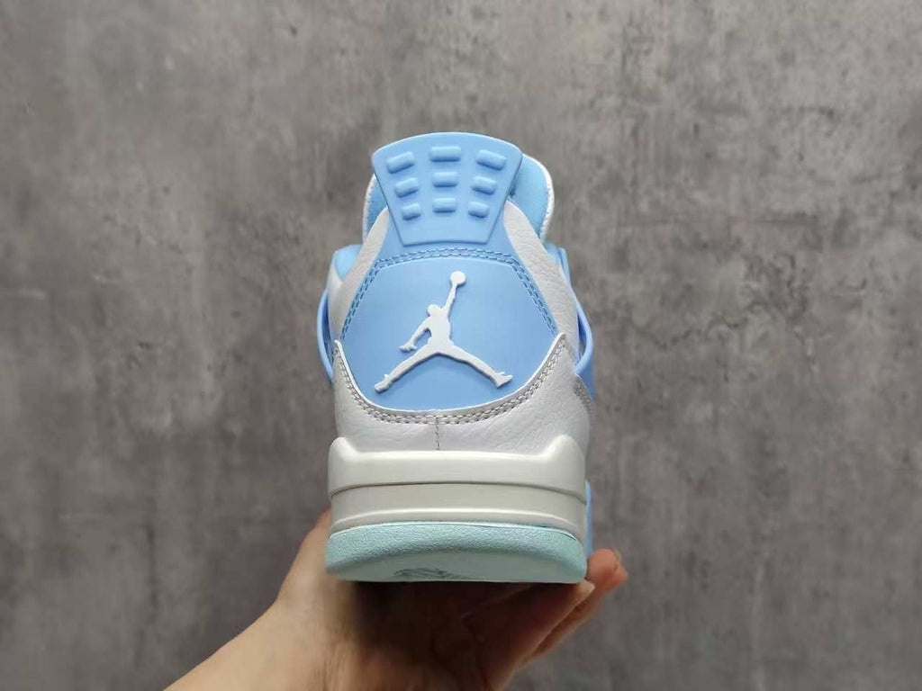 Air Jordan 4 Retro "Forget Me Not" – White & Light Blue