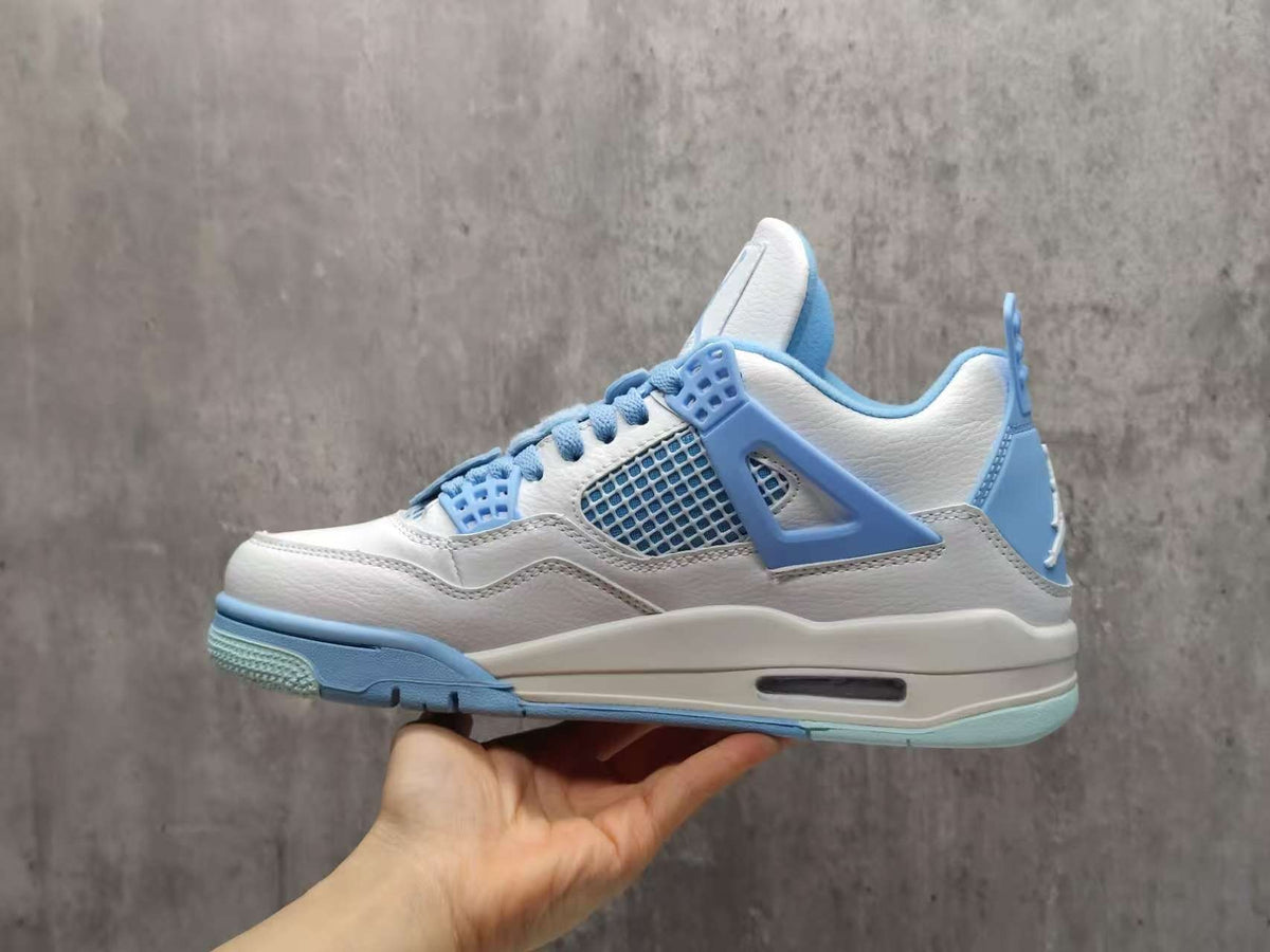 Air Jordan 4 Retro "Forget Me Not" – White & Light Blue
