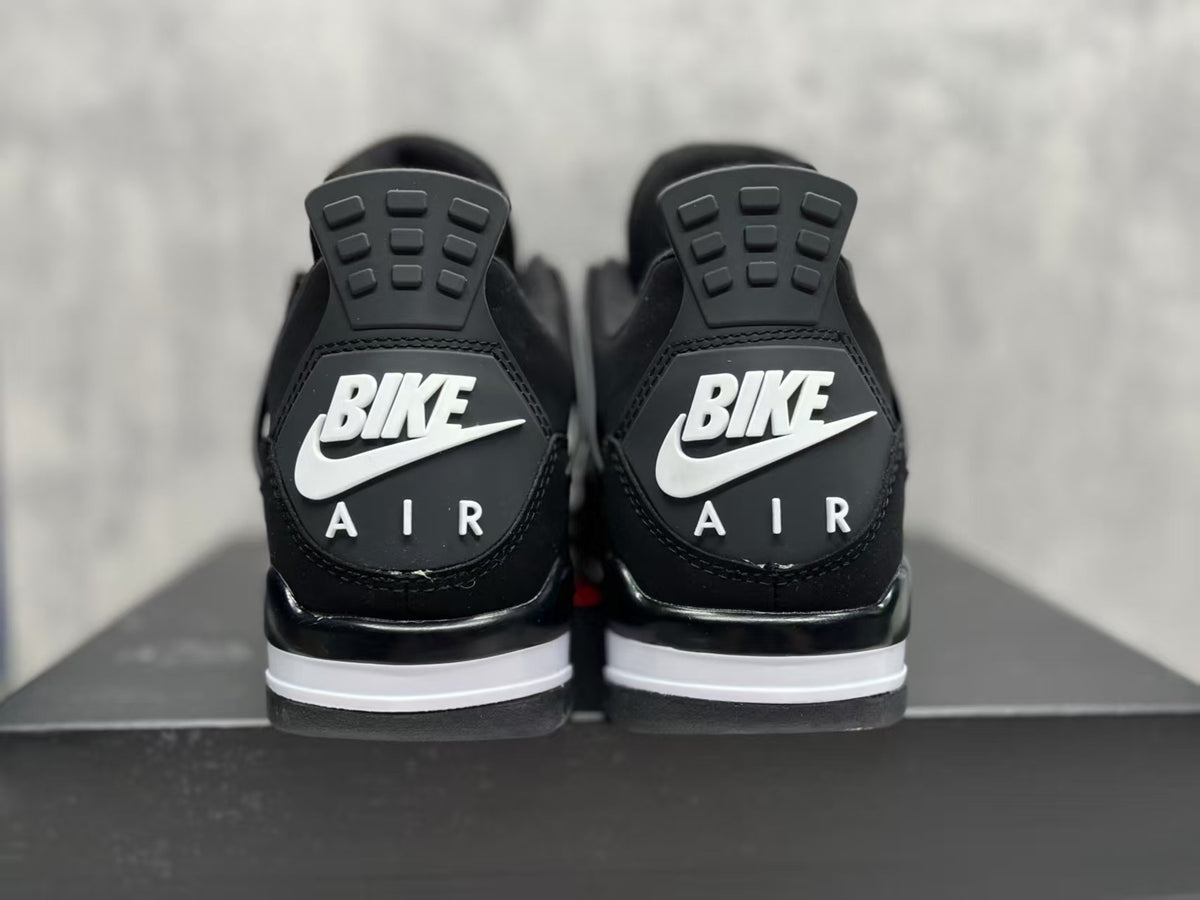 Air Jordan 4 Retro "Black Motorsport" – Black & Grey