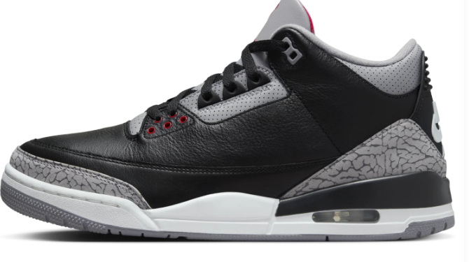 Air Jordan 3 OG “Black Cement” (2024) | DN3707-010