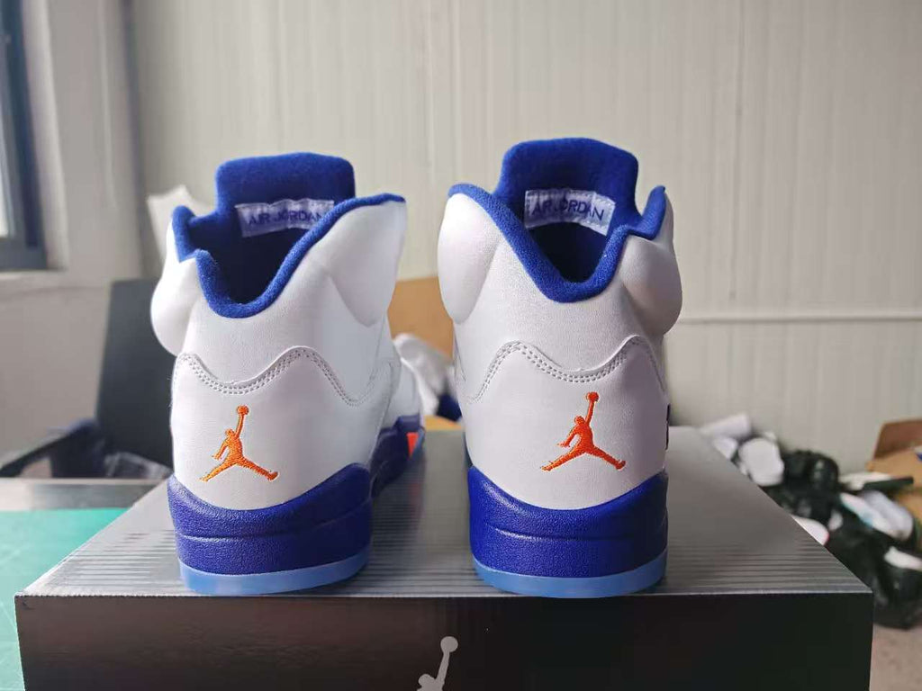 Air Jordan 5 "Phoenix Suns" – White, Purple & Orange