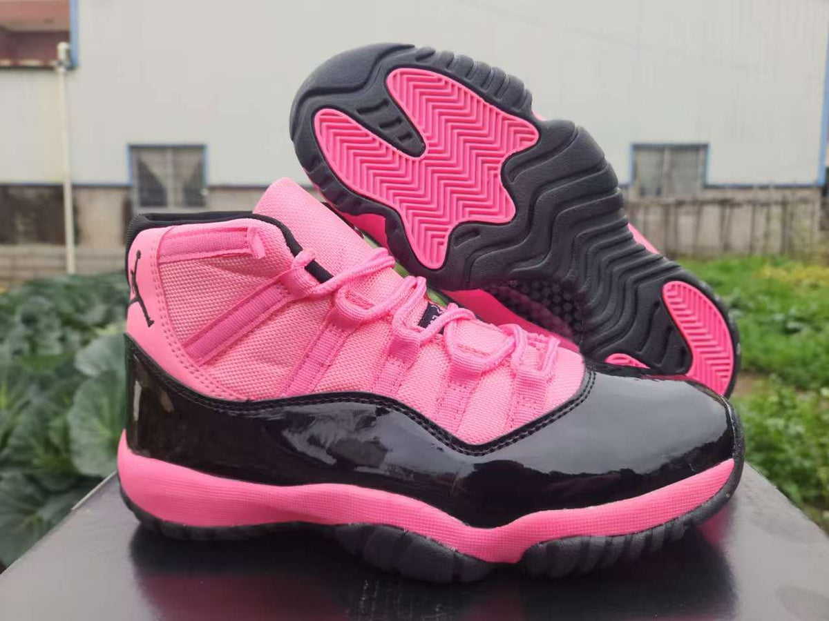 Air Jordan 11 Retro – Pink & Glossy Black