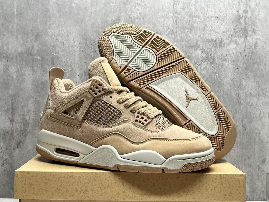 Air Jordan 4 Retro "Milk Tea" – Beige & Cream