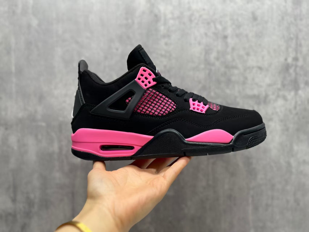 Air Jordan 4 Retro – Black & Hot Pink
