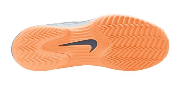 Nike Men's Vapor 12 Clay Court Tennis Shoes – Ashen Slate/Obsidian/Light Armory Blue