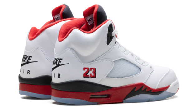 Air Jordan 5 'Fire Red - Black Tongue' (2025) HQ7978 101