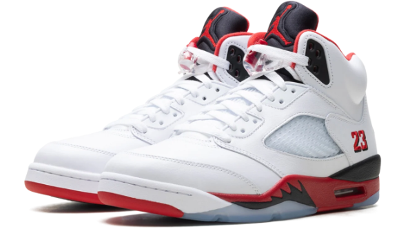 Air Jordan 5 'Fire Red - Black Tongue' (2025) HQ7978 101