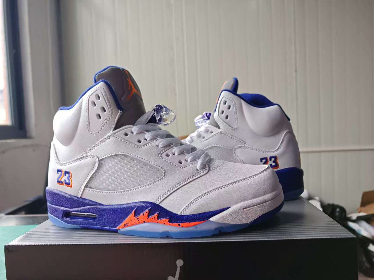 Air Jordan 5 "Phoenix Suns" – White, Purple & Orange