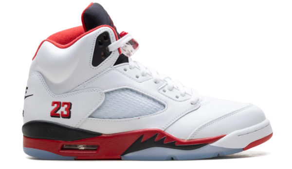 Air Jordan 5 'Fire Red - Black Tongue' (2025) HQ7978 101