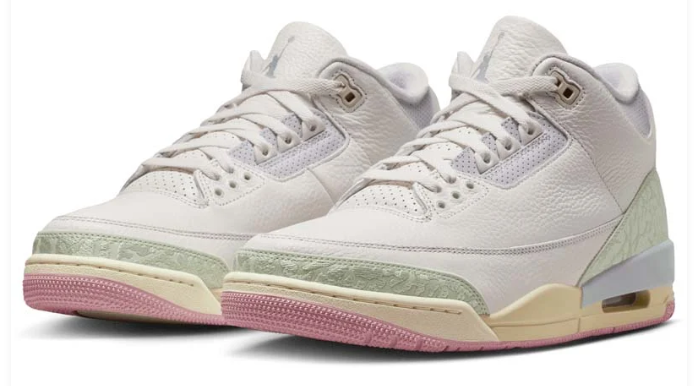 Air Jordan 3 Retro OG 'Spring Is In The Air' - Sail & Jade Aura