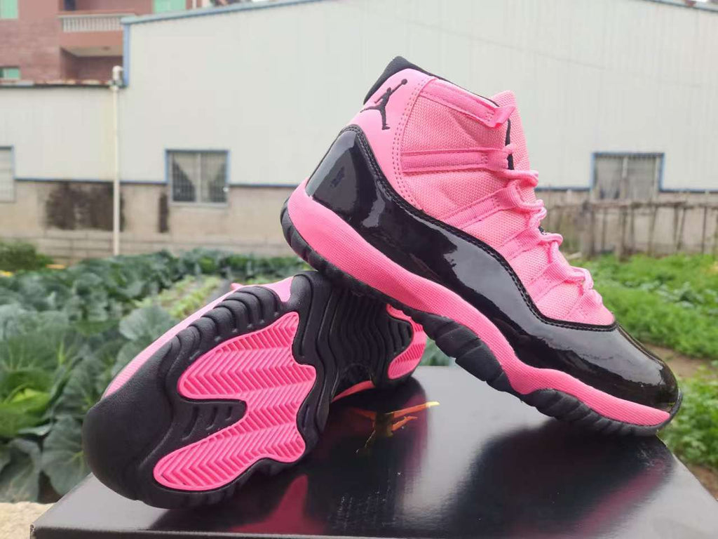 Air Jordan 11 Retro – Pink & Glossy Black