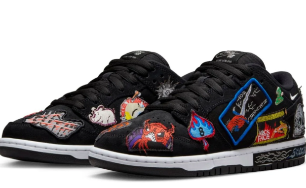 Neckface x Nike SB Dunk Low Pro 'Black' DQ4488-001