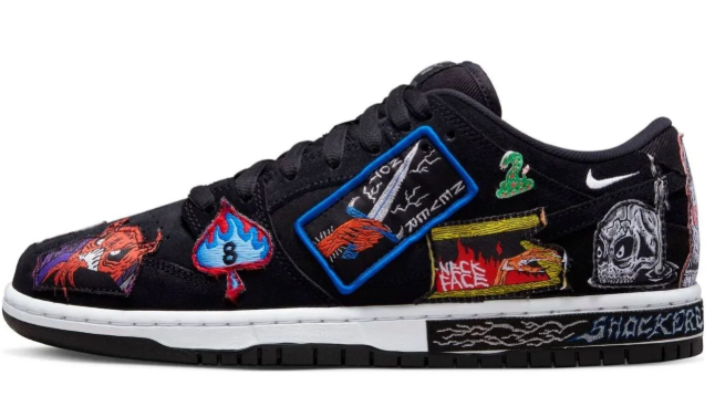 Neckface x Nike SB Dunk Low Pro 'Black' DQ4488-001