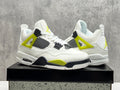 Air Jordan 4 Retro – White, Volt & Black