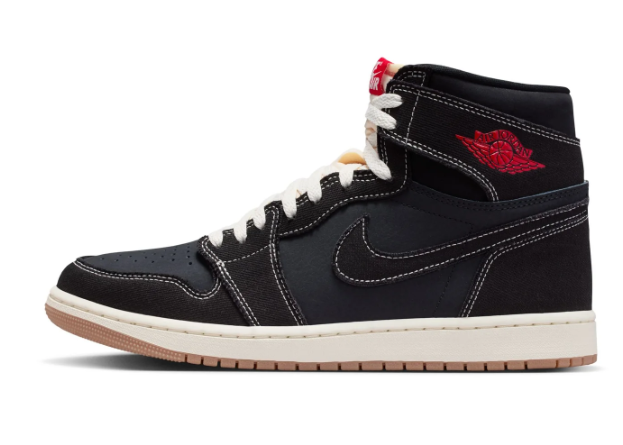 Air Jordan 1 Retro High OG 'Flight Club' Black / University Red / Sail