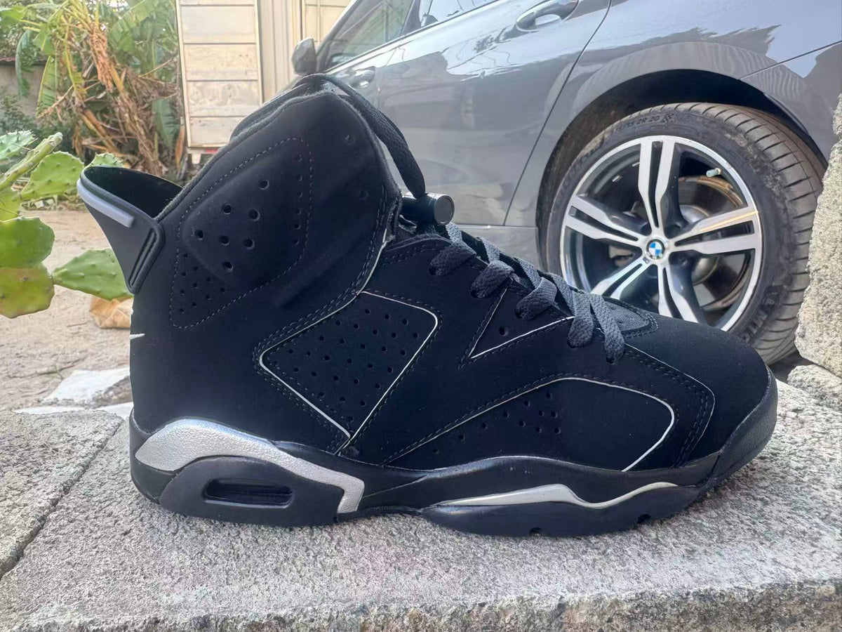 Air Jordan 6 Retro – Black & Silver