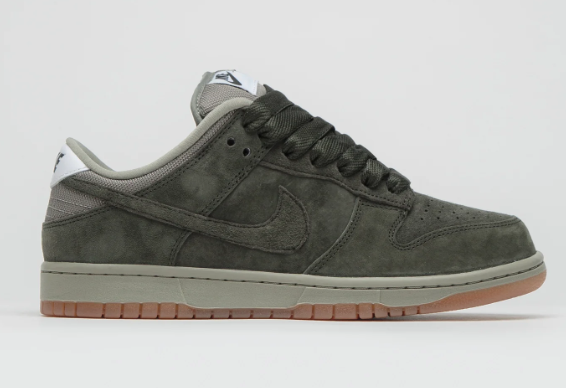 Nike SB Dunk Low Pro B 'Sequoia / Light Army / White'