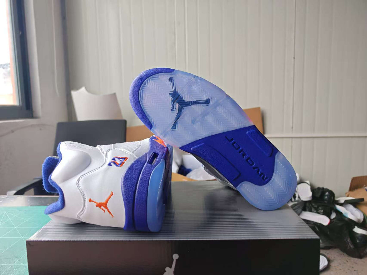 Air Jordan 5 "Phoenix Suns" – White, Purple & Orange